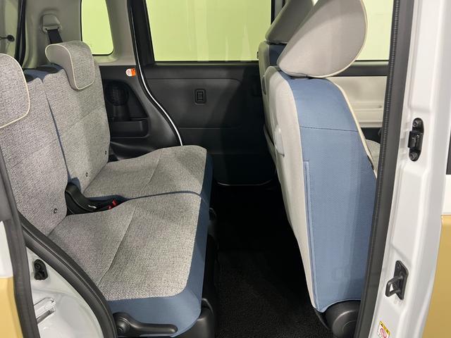 ムーヴキャンバスストライプスＧ　走行１５８７キロ／両側電動スライドドア一年保証・走行距離無制限　走行１５８７キロ　サイドエアバック　クリアランスソナー　オートマチックハイビーム　オートライト　ＬＥＤヘッドライト　ベンチシート　シートヒーター　両側電動スライドドア（埼玉県）の中古車