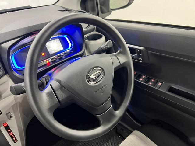 ミライースＸ　ＳＡIII　走行１１６９キロ／ＬＥＤヘッドライト一年保証・走行距離無制限　走行１１６９キロ　助手席エアバック　オートライト　オートマチックハイビーム　クリアランスソナー　アイドリングストップ（埼玉県）の中古車