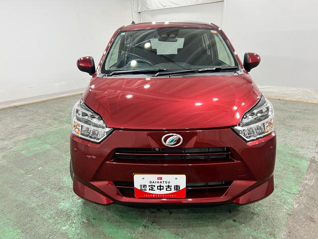 ミライースＸ　ＳＡIII　走行１１６９キロ／ＬＥＤヘッドライト一年保証・走行距離無制限　走行１１６９キロ　助手席エアバック　オートライト　オートマチックハイビーム　クリアランスソナー　アイドリングストップ（埼玉県）の中古車