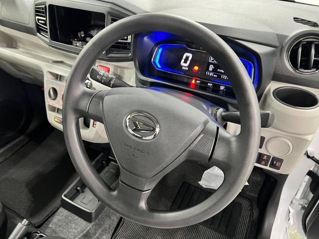 ミライースＸ　ＳＡIII　走行１７２１キロ／ＬＥＤヘッドライト一年保証・走行距離無制限　走行１７２１キロ　助手席エアバック　オートライト　オートマチックハイビーム　クリアランスソナー　アイドリングストップ（埼玉県）の中古車