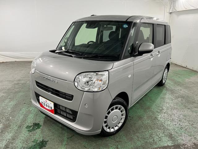 ムーヴキャンバスセオリーX 走行2275キロ/両側電動スライドドア/マット1年保証距離無制限 走行距離2275キロ 汎用マット サイドエアバッグ オートライト アイドリングストップ ベンチシート 両側電動スライドドア オート格納式ドアミラー(埼玉県)の中古車