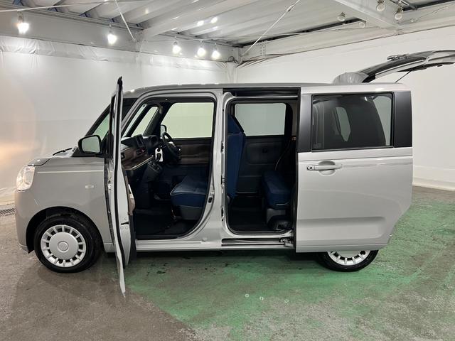 ムーヴキャンバスセオリーX 走行2275キロ/両側電動スライドドア/マット1年保証距離無制限 走行距離2275キロ 汎用マット サイドエアバッグ オートライト アイドリングストップ ベンチシート 両側電動スライドドア オート格納式ドアミラー(埼玉県)の中古車