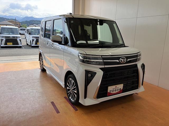 タントカスタムＲＳサポカーＳワイド適合　ミラクルオープンドア　Ｂカメラ　両側オートスライドドア　ステアリングスイッチ　シートヒーター　電動パーキングブレーキ　オートエアコン　コーナーセンサー　Ｐスタート　キーフリー（神奈川県）の中古車