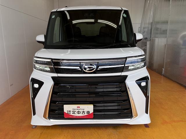 タントカスタムＲＳサポカーＳワイド適合　ミラクルオープンドア　Ｂカメラ　両側オートスライドドア　ステアリングスイッチ　シートヒーター　電動パーキングブレーキ　オートエアコン　Ｐスタート　コーナーセンサー　キーフリー（神奈川県）の中古車