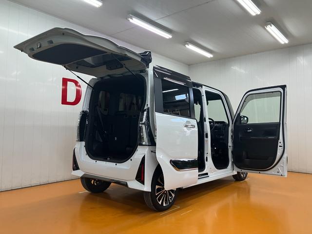 タントカスタムRSサポカーSワイド適合 ミラクルオープンドア 両側オートスライドドア 電動パーキングブレーキ パノラマモニター対応 ステアリングスイッチ シートヒーター オートエアコン コーナーセンサー キーフリー(神奈川県)の中古車