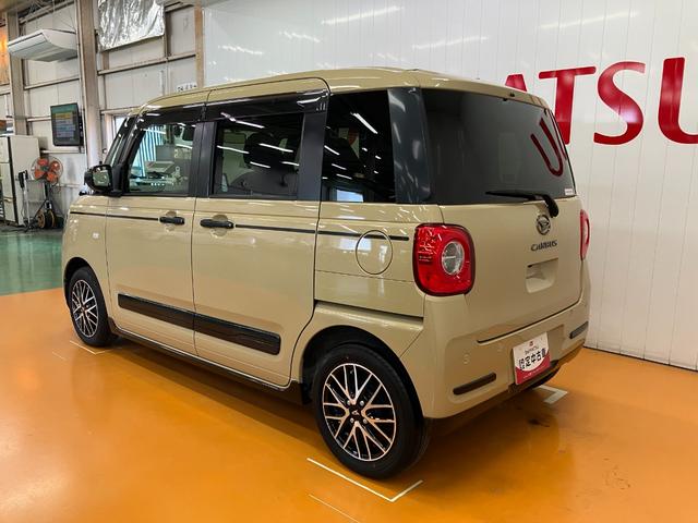 ムーヴキャンバスセオリーＧターボサポカーＳワイド適合　ドラレコ　パノラマモニター対応　ＵＳＢ接続端子　電動パーキングブレーキ　シートヒーター　両側オートスライドドア　Ｐスタート　全車速追従機能付ＡＣＣ　ＥＴＣ　ホッとカップホルダー（神奈川県）の中古車