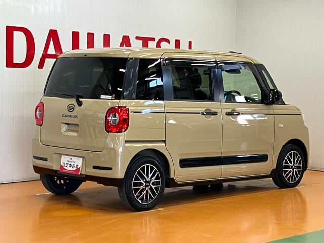 ムーヴキャンバスセオリーＧターボサポカーＳワイド適合　ドラレコ　パノラマモニター対応　ＵＳＢ接続端子　電動パーキングブレーキ　シートヒーター　両側オートスライドドア　Ｐスタート　全車速追従機能付ＡＣＣ　ＥＴＣ　ホッとカップホルダー（神奈川県）の中古車