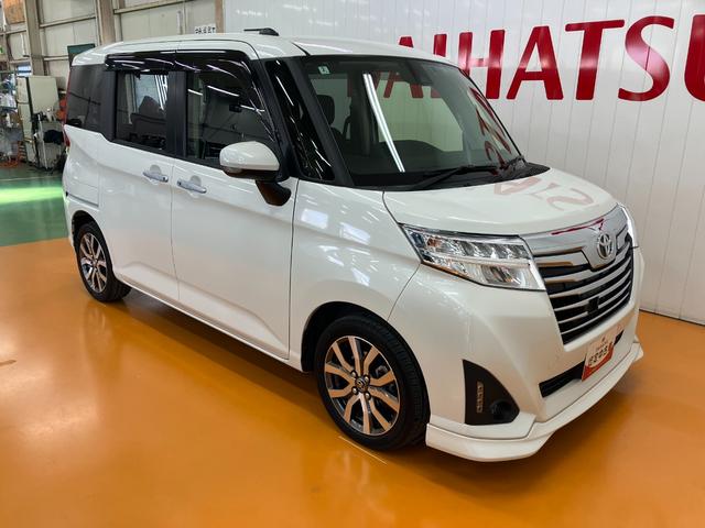 ルーミーカスタムＧ−Ｔ衝突被害軽減ブレーキシステム　ドラレコ　両側オートスライドドア　ステアリングスイッチ　クルーズコントロール　Ｂカメラ　ＵＳＢ接続端子　Ｐスタート　ＥＴＣ　シートヒーター　キーフリー（神奈川県）の中古車