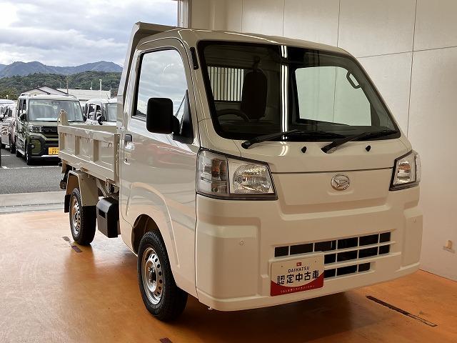 ハイゼットトラック多目的ダンプ４ＷＤ　サポカーＳワイド適合　三方開　ＰＴＯ式　エアコン　ラジオ　コーナーセンサー　５段マニュアルシフト　荷台作業灯　アイドリングストップ　横滑り防止機能　誤発進抑制機能（神奈川県）の中古車