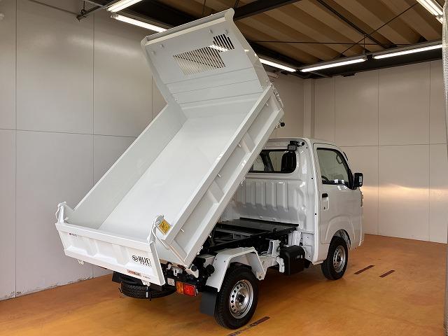 ハイゼットトラック多目的ダンプ４ＷＤ　サポカーＳワイド適合　三方開　ＰＴＯ式　エアコン　ラジオ　コーナーセンサー　５段マニュアルシフト　荷台作業灯　アイドリングストップ　横滑り防止機能　誤発進抑制機能（神奈川県）の中古車