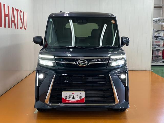 タントカスタムＲＳサポカーＳワイド適合　ミラクルオープンドア　パノラマモニター対応　両側オートスライドドア　電動パーキングブレーキ　ステアリングスイッチ　シートヒーター　オートエアコン　コーナーセンサー　キーフリー（神奈川県）の中古車