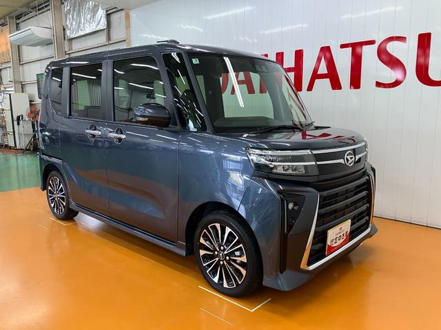 タントカスタムＲＳサポカーＳワイド適合　ミラクルオープンドア　パノラマモニター対応　両側オートスライドドア　電動パーキングブレーキ　ステアリングスイッチ　シートヒーター　オートエアコン　コーナーセンサー　キーフリー（神奈川県）の中古車