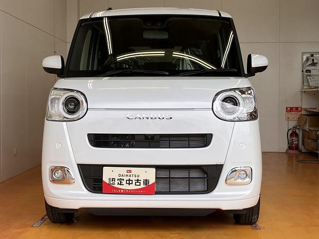 ムーヴキャンバスセオリーG 電動パーキングブレーキ 両側オートスライドドアサポカーSワイド適合 USB接続端子 電動パーキングブレーキ シートヒーター 両側オートスライドドア Bカメラ Pスタート コーナーセンサー ホッとカップホルダー 置きラクボックス キーフリー(神奈川県)の中古車