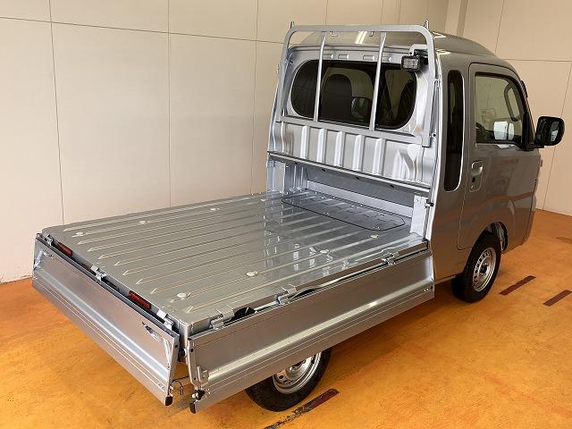 ハイゼットトラックジャンボエクストラサポカーＳワイド適合　三方開　ＣＶＴ　エアコン　Ｐスタート　アクセサリーソケット　アイドリングストップ　コーナーセンサー　荷台作業灯　電動格納ミラー　キーフリー（神奈川県）の中古車