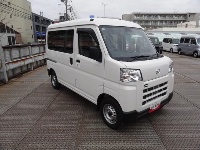 ハイゼットカーゴDXサポカーSワイド適合 ラジオ エアコン アクセサリーソケット コーナーセンサー アイドリングストップ 光軸調整ダイヤル 横滑り防止機能 誤発進抑制機能 パワーウインドウ キーレス(神奈川県)の中古車