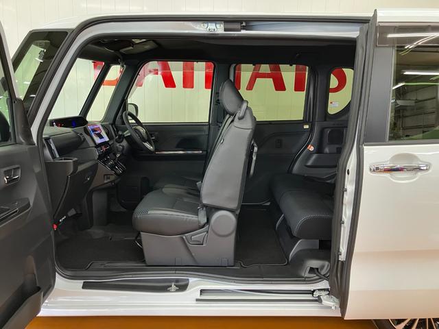 タントカスタムＲＳ　カーナビ　ＵＳＢ　電動パーキングブレーキサポカーＳワイド適合　スマアシ　パノラマモニター対応　ミラクルオープンドア　両側オートスライドドア　電動パーキングブレーキ　ステアリングスイッチ　シートヒーター　コーナーセンサー　キーフリー（神奈川県）の中古車