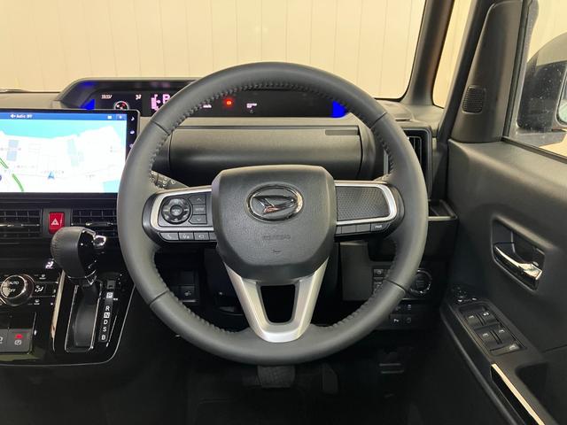 タントカスタムＲＳ　カーナビ　ＵＳＢ　電動パーキングブレーキサポカーＳワイド適合　スマアシ　パノラマモニター対応　ミラクルオープンドア　両側オートスライドドア　電動パーキングブレーキ　ステアリングスイッチ　シートヒーター　コーナーセンサー　キーフリー（神奈川県）の中古車