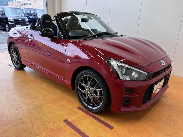 コペンＧＲ　スポーツオープンカー　二人乗　アクティブトップ　ドラレコ　ＧＲ専用レカロ社製スポーツシート　ＭＯＭＯ製ステアリングホイール　ＢＢＳ製アルミホイール　ＵＳＢ接続端子　ＥＴＣ　ステアリングスイッチ　キーフリー（神奈川県）の中古車