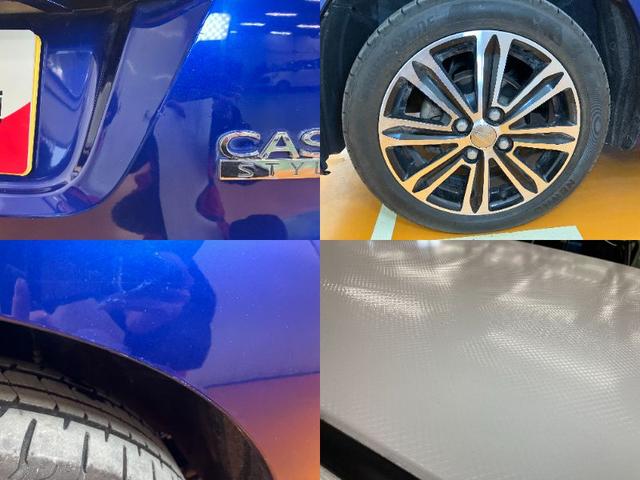 キャストスタイルＧ　ＳＡIIスマアシ　デザインフィルムトップ　ステアリングスイッチ　Ｐスタート　アイドリングストップ　横滑り防止機能　誤発進抑制機能　ＥＴＣ　電動格納ミラー　キーフリー（神奈川県）の中古車