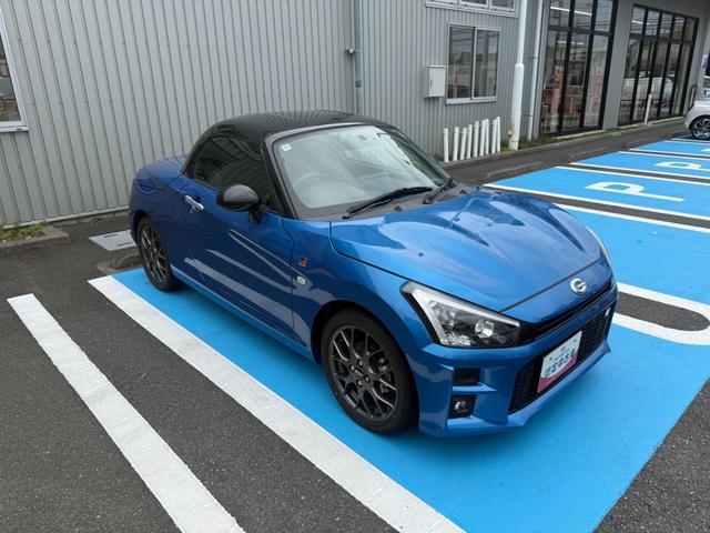 コペンＧＲ　スポーツオープンカー　二人乗　アクティブトップ　ｍｏｍｏ製ステアリングホイール　レカロ製スポーツシート　ＢＢＳ製アルミホイール　シートヒーター　ステアリングスイッチ　Ｐスタート　純正カーナビ　キーフリー（神奈川県）の中古車