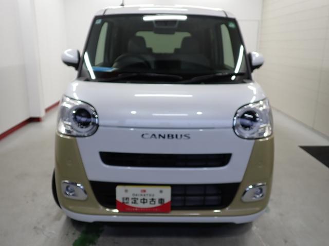 ムーヴキャンバスストライプスＧ衝突被害軽減ブレーキ　横滑り防止装置　オートマチックハイビーム　アイドリングストップ　ステアリングスイッチ　オートライト　キーフリーシステム　オートエアコン　全方位カメラ　純正ホイールキャップ　ＬＥＤ（岐阜県）の中古車