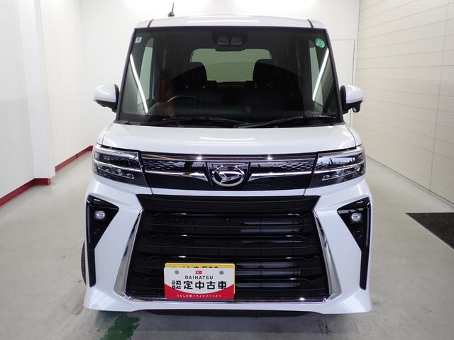 タントカスタムＸ衝突被害軽減ブレーキ　横滑り防止装置　オートマチックハイビーム　アイドリングストップ　ステアリングスイッチ　オートライト　キーフリーシステム　オートエアコン　全方位カメラ　純正アルミホイール　ＬＥＤ（岐阜県）の中古車