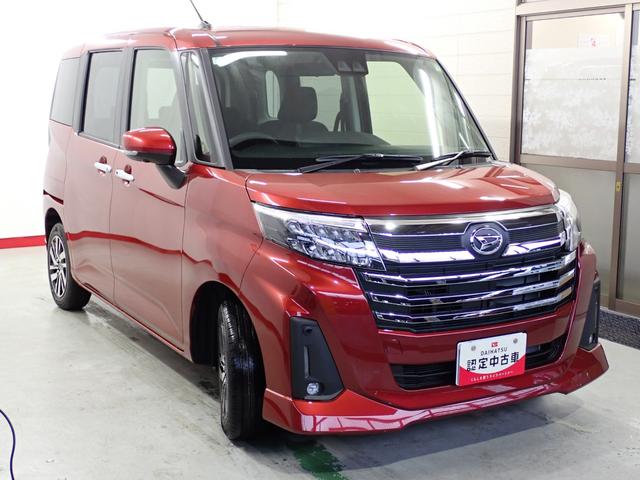トールカスタムＧ衝突被害軽減ブレーキ　横滑り防止装置　オートマチックハイビーム　アイドリングストップ　ステアリングスイッチ　オートライト　キーフリーシステム　オートエアコン　革巻きハンドル　クルーズコントロール（岐阜県）の中古車