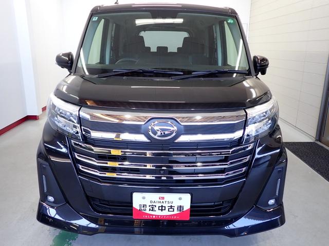 トールカスタムＧ衝突被害軽減ブレーキ　横滑り防止装置　オートマチックハイビーム　アイドリングストップ　ステアリングスイッチ　オートライト　キーフリーシステム　オートエアコン　革巻きハンドル　クルーズコントロール（岐阜県）の中古車