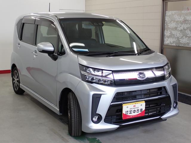 ムーヴカスタム　Ｘリミテッド　ＳＡIII衝突被害軽減ブレーキ　横滑り防止装置　オートマチックハイビーム　アイドリングストップ　ステアリングスイッチ　オートライト　キーフリーシステム　オートエアコン　ナビ　バックカメラ　純正アルミホイール（岐阜県）の中古車