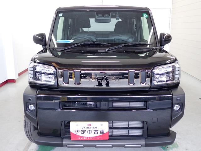 タフトＧターボ　ダーククロムベンチャー　ｅｃｏ　ＩＤＬＥ非装着車衝突被害軽減ブレーキ　横滑り防止装置　オートマチックハイビーム　ステアリングスイッチ　オートライト　キーフリーシステム　オートエアコン　バックカメラ　ディスプレイオーディオ　純正アルミホイール　マット（岐阜県）の中古車