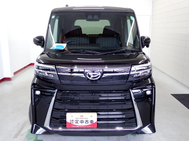 タントカスタムＸ衝突被害軽減ブレーキ　横滑り防止装置　オートマチックハイビーム　アイドリングストップ　ステアリングスイッチ　オートライト　キーフリーシステム　オートエアコン　全方位カメラ　純正アルミホイール　ＬＥＤ（岐阜県）の中古車