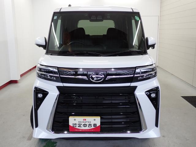 タントカスタムＲＳ衝突被害軽減ブレーキ　横滑り防止装置　オートマチックハイビーム　アイドリングストップ　ステアリングスイッチ　オートライト　キーフリーシステム　オートエアコン　全方位カメラ　純正アルミホイール　ターボ（岐阜県）の中古車