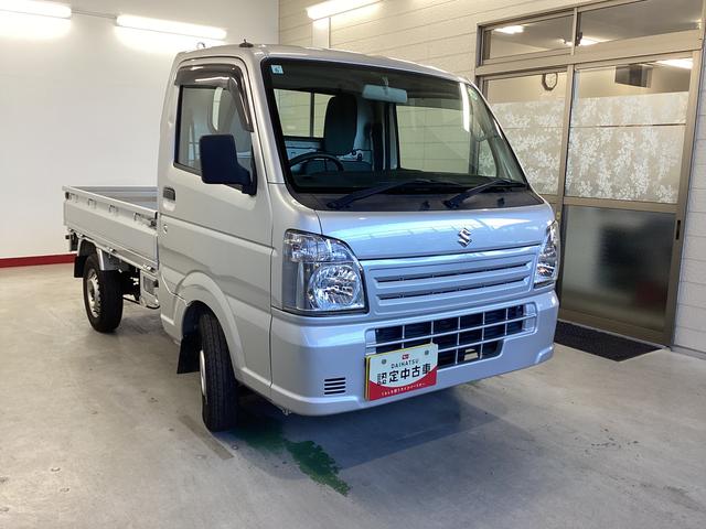 キャリイトラックＫＣエアコン・パワステエアコン　パワステ　ラジオ　４ＷＤ　マット　バイザー（岐阜県）の中古車