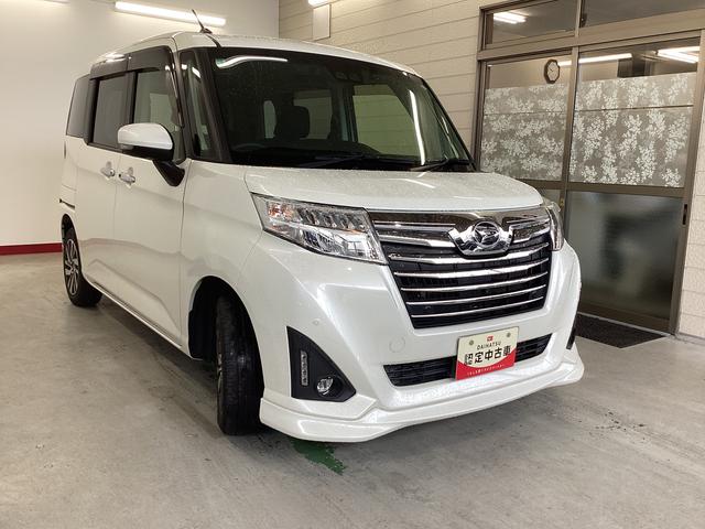トールカスタムＧ　リミテッドII　ＳＡIII衝突被害軽減ブレーキ　横滑り防止装置　オートマチックハイビーム　アイドリングストップ　ステアリングスイッチ　オートライト　キーフリーシステム　オートエアコン　ナビ　ドラレコ　ＥＴＣ　マット　バイザー（岐阜県）の中古車