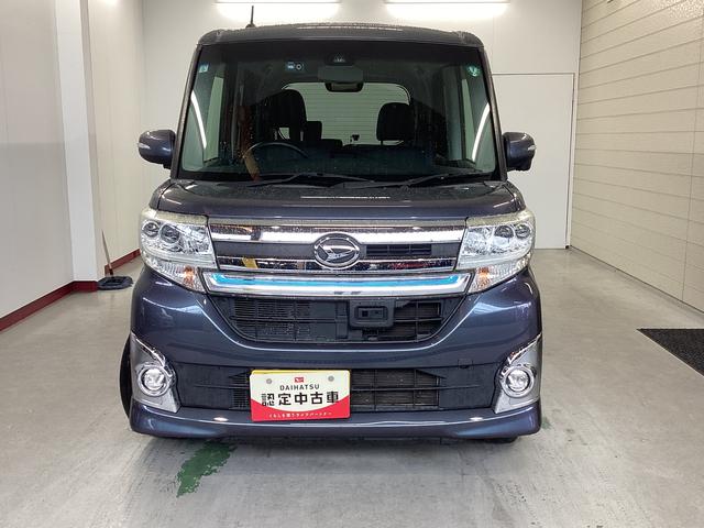 タントカスタムＲＳ　トップエディションＳＡII衝突被害軽減ブレーキ　横滑り防止装置　ターボ　アイドリングストップ　ステアリングスイッチ　オートライト　キーフリーシステム　オートエアコン　８インチナビ　社外ドラレコ　社外ＥＴＣ　マット　バイザー（岐阜県）の中古車