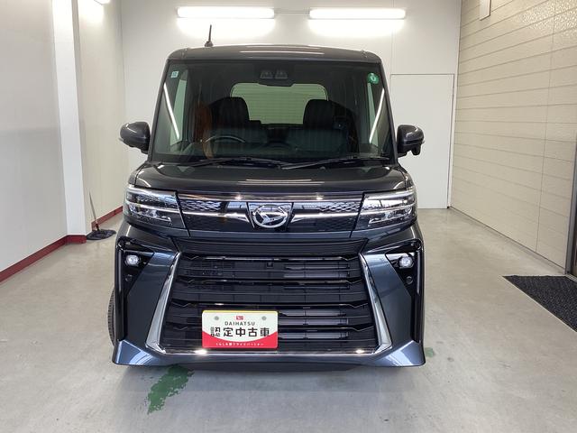 タントカスタムＸ衝突被害軽減ブレーキ　横滑り防止装置　オートマチックハイビーム　アイドリングストップ　ステアリングスイッチ　オートライト　キーフリーシステム　オートエアコン　マット　バイザー　パノラマカメラ（岐阜県）の中古車