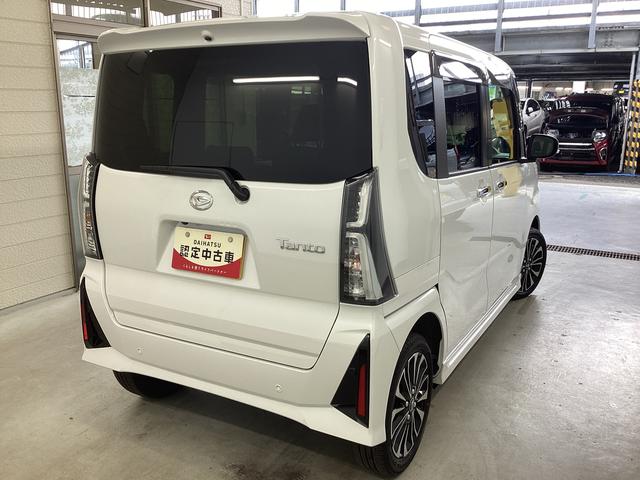タントカスタムＲＳ衝突被害軽減ブレーキ　横滑り防止装置　ターボ　４ＷＤ　オートマチックハイビーム　アイドリングストップ　ステアリングスイッチ　オートライト　キーフリーシステム　オートエアコン　ナビ　ドラレコ　ＥＴＣ（岐阜県）の中古車