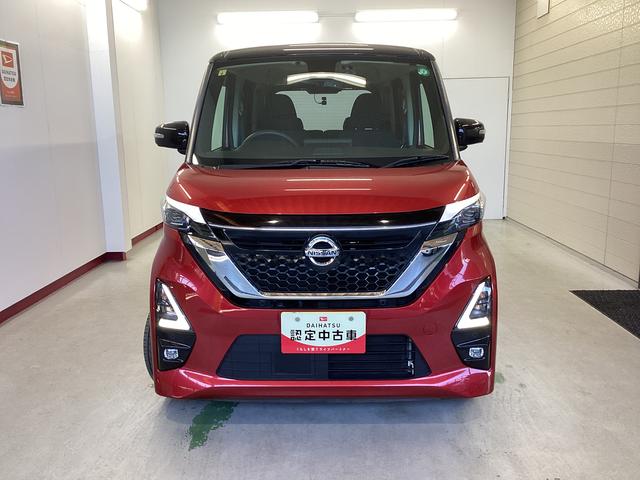 ルークスハイウェイスター　Ｘ　プロパイロットエディション衝突被害軽減ブレーキ　横滑り防止装置　アイドリングストップ　ステアリングスイッチ　オートライト　キーフリーシステム　オートエアコン　社外ナビ　ＥＴＣ　社外ドラレコ　マット　バイザー（岐阜県）の中古車