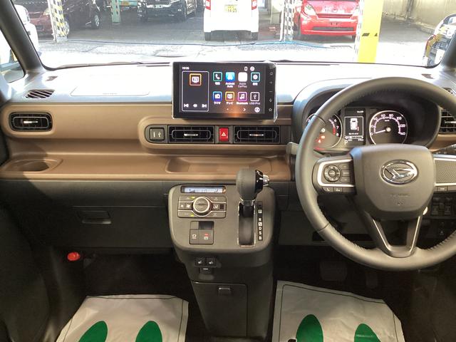 ムーヴキャンバスセオリーG衝突被害軽減ブレーキ 横滑り防止装置 オートマチックハイビーム アイドリングストップ ステアリングスイッチ オートライト キーフリーシステム オートエアコン ディスプレイオーディオ バックカメラ(岐阜県)の中古車