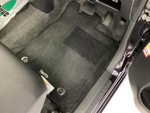 タントカスタムＸ　スマートセレクションＳＡ衝突被害軽減ブレーキ　横滑り防止装置　アイドリングストップ　ステアリングスイッチ　オートライト　キーフリーシステム　オートエアコン　８インチナビ　ＥＴＣ　マット　バイザー（岐阜県）の中古車