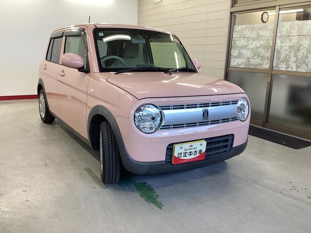 アルトラパンＬ　オーディオレス仕様車衝突被害軽減ブレーキ　横滑り防止装置　アイドリングストップ　キーフリーシステム　マニュアルエアコン　社外ナビ　マット　バイザー（岐阜県）の中古車