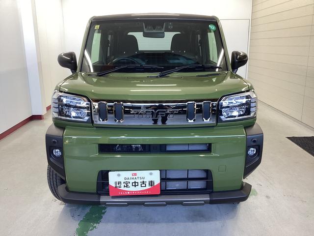 タフトＧターボ　ダーククロムベンチャー衝突被害軽減ブレーキ　横滑り防止装置　オートマチックハイビーム　アイドリングストップ　ステアリングスイッチ　オートライト　キーフリーシステム　オートエアコン　ナビ　ドラレコ　ＥＴＣ　マット　バイザー（岐阜県）の中古車