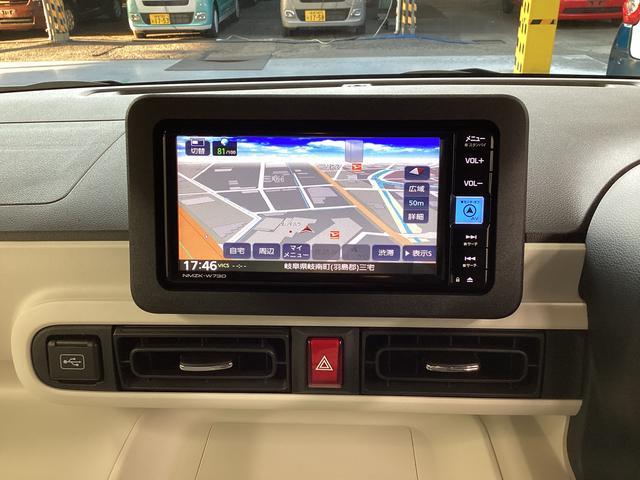 ムーヴキャンバスストライプスG衝突被害軽減ブレーキ 横滑り防止装置 オートマチックハイビーム アイドリングストップ ステアリングスイッチ オートライト キーフリーシステム オートエアコン ナビ ドラレコ ETC マット(岐阜県)の中古車