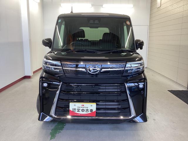 タントカスタムＲＳ衝突被害軽減ブレーキ　横滑り防止装置　パノラマカメラ　オートマチックハイビーム　アイドリングストップ　ステアリングスイッチ　オートライト　キーフリーシステム　オートエアコン　マット　バイザー（岐阜県）の中古車