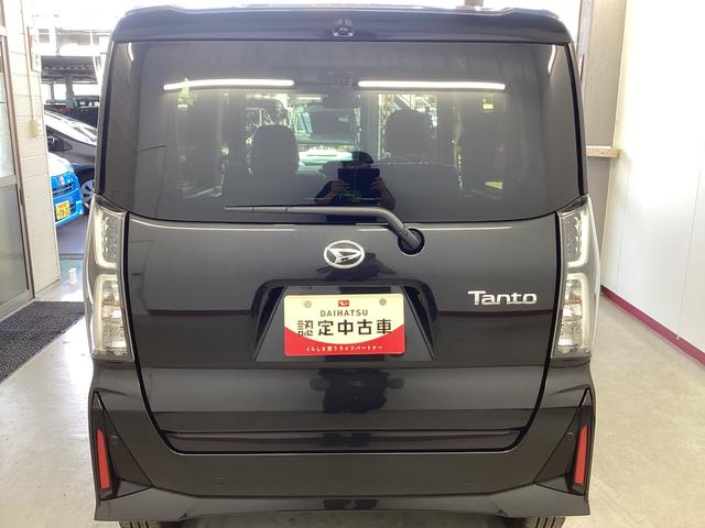 タントカスタムＲＳ衝突被害軽減ブレーキ　横滑り防止装置　パノラマカメラ　オートマチックハイビーム　アイドリングストップ　ステアリングスイッチ　オートライト　キーフリーシステム　オートエアコン　マット　バイザー（岐阜県）の中古車