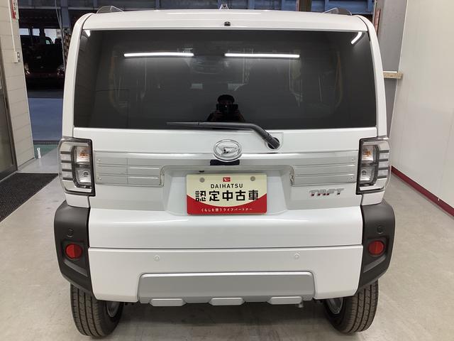 タフトＧターボ　クロムベンチャー衝突被害軽減ブレーキ　横滑り防止装置　パノラマカメラ　オートマチックハイビーム　アイドリングストップ　ステアリングスイッチ　オートライト　キーフリーシステム　オートエアコン（岐阜県）の中古車