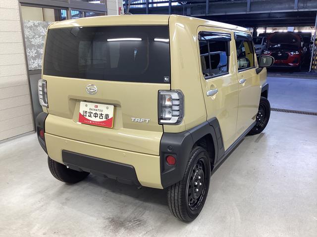 タフトX衝突被害軽減ブレーキ 横滑り防止装置 バックカメラ オートマチックハイビーム アイドリングストップ ステアリングスイッチ オートライト キーフリーシステム オートエアコン マット バイザー(岐阜県)の中古車