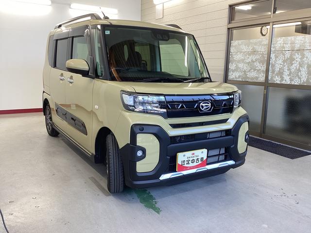 タントファンクロス衝突被害軽減ブレーキ　横滑り防止装置　パノラマカメラ　オートマチックハイビーム　アイドリングストップ　ステアリングスイッチ　オートライト　キーフリーシステム　オートエアコン　マット　バイザー（岐阜県）の中古車