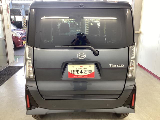 タントカスタムＸ衝突被害軽減ブレーキ　横滑り防止装置　パノラマカメラ　オートマチックハイビーム　アイドリングストップ　ステアリングスイッチ　オートライト　キーフリーシステム　オートエアコン　マット　バイザー（岐阜県）の中古車
