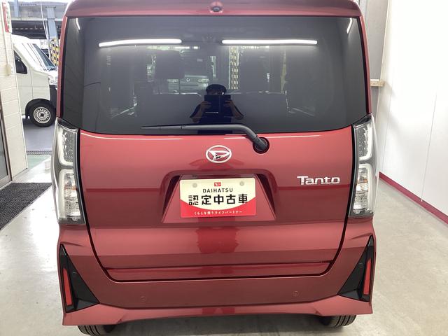 タントカスタムＲＳ衝突被害軽減ブレーキ　横滑り防止装置　オートマチックハイビーム　アイドリングストップ　ステアリングスイッチ　オートライト　キーフリーシステム　オートエアコン　マット　バイザー（岐阜県）の中古車